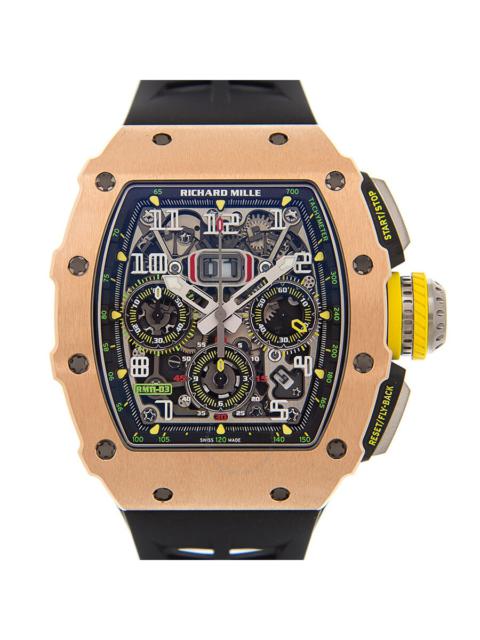 Other Designers Richard Mille Richard Mille 11-03 Chronograph Automatic Men's Watch 11-03 RGTI