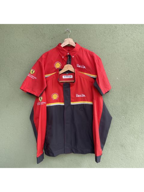 Other Designers Sports Specialties - Bundle‼️Vintage Shell Ferrari Jacket & Button Ups Shirt