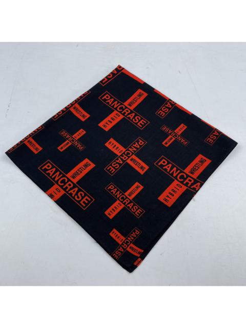 Other Designers Japanese Brand - hybrid wrestling bandana handkerchief neckerchief scarf