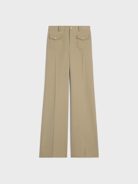 CELINE pants IN cotton gabardine