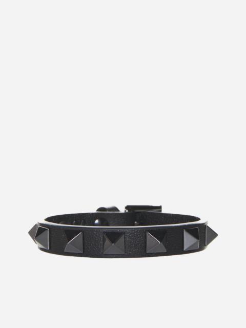 Valentino Rocketed leather bracelet