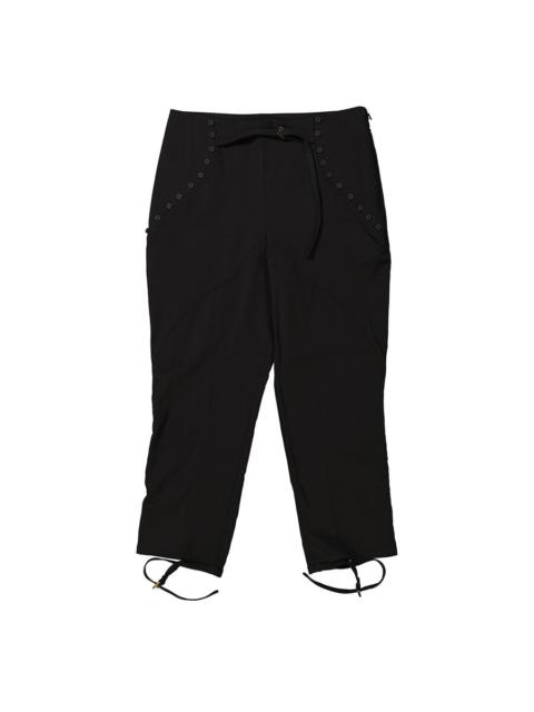 JACQUEMUS Jacquemus Ladies Black Le Pantalon Caraco Cropped Trousers, Brand Size 36 (US Size 2)