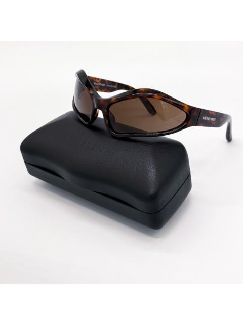 BALENCIAGA NEW BALENCIAGA BB0314S 002 SUNGLASSES HAVANA UNISEX