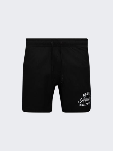 AMIRI Club Amiri Swim Trunk Black