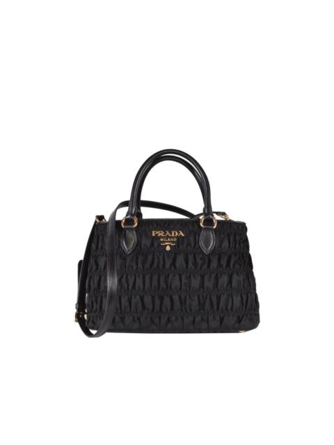 Prada Gaufre Nylon Handbag Women