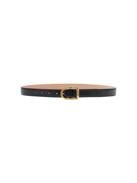 DÉHANCHE Mija Patent Leather Belt black