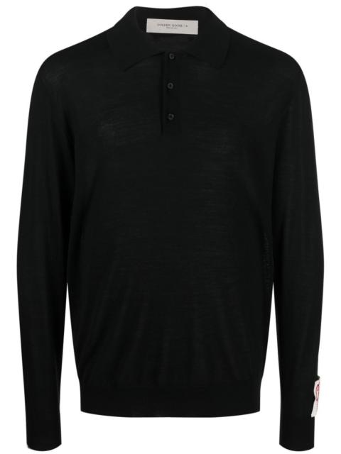 Golden Goose Golden Goose Men Long-Sleeved Polo Shirt