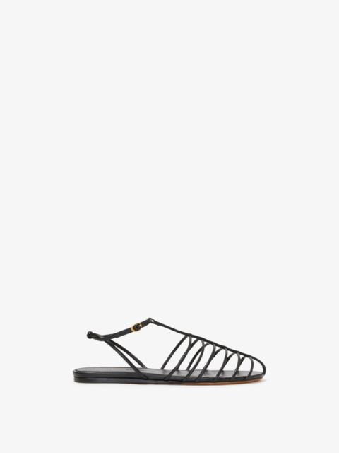 Proenza Schouler Tee Cage Flat Sandals