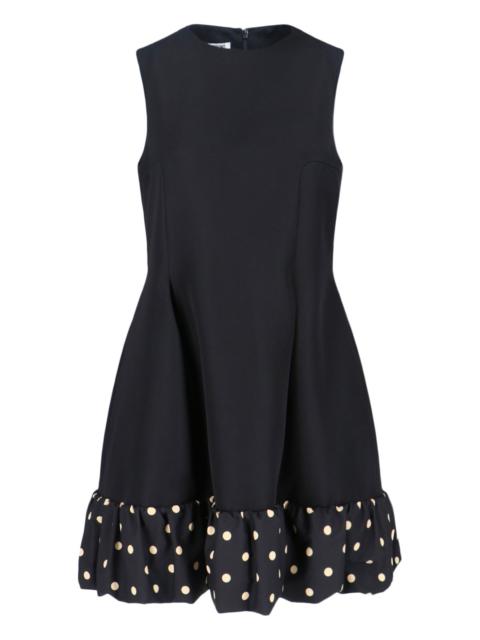 Moschino POLKA DOT MIDI DRESS