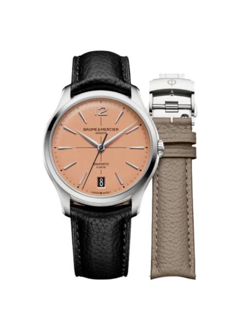 Other Designers Baume et Mercier Clifton Automatic Salmon Dial Men's Watch M0A10778