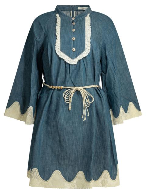 Zimmermann Zimmermann Awaken Short Dress