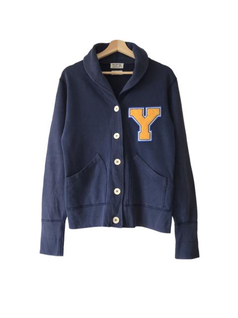 Other Designers Velva Sheen - Deuxieme Classe X Velva Sheen USA Yale Shawl Collar Cardigan