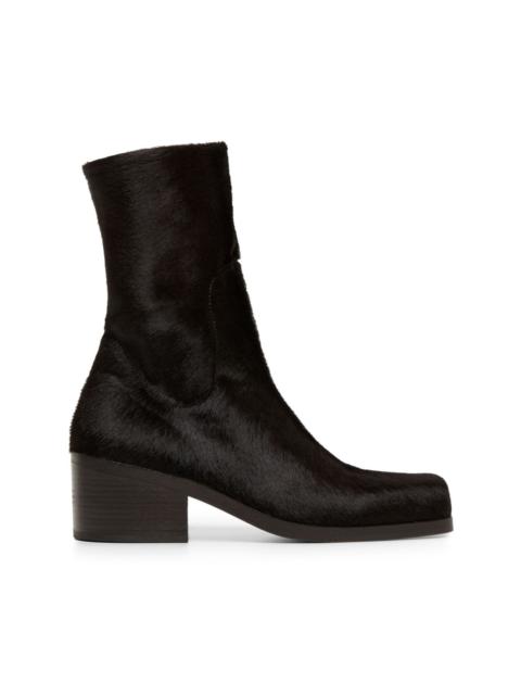 Marsèll calf hair leather boots