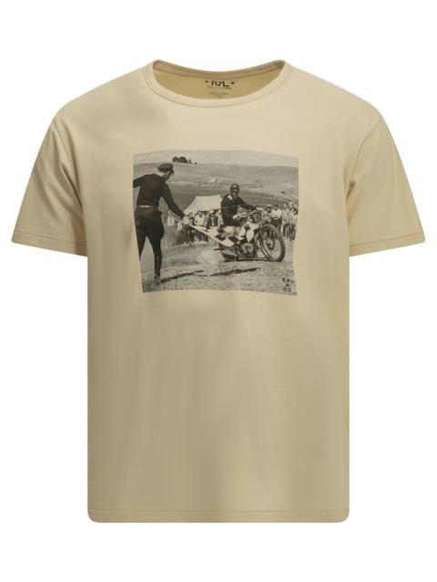 RRL by Ralph Lauren Rrl By Ralph Lauren Crew-neck T-shirt Beige Men