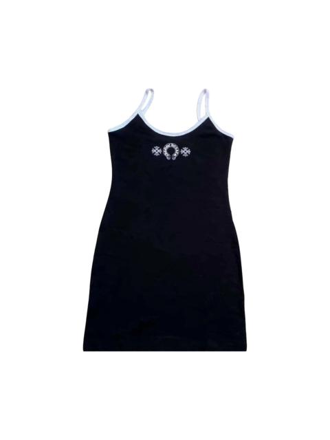 Chrome Hearts Chrome Hearts Scroll Logo Tank Dress 'Black/White'
