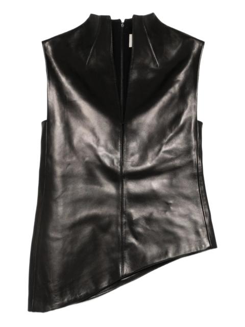 KHAITE Khaite Von High-neck Asymmetric Top