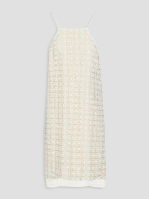 RÓHE Macramé mini dress