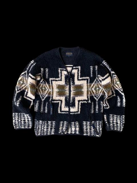 BEAMS PLUS PENDELETON COLLABRATION BEAM X PILE FLEECE NATIVE NAVAJO