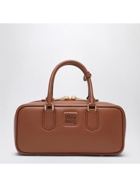 Miu Miu Miu Miu Arcadie Large Cognac Coloured Top Case Women