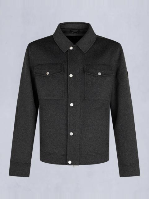 MOOSE KNUCKLES JACQUES WOOL SHIRT JACKET