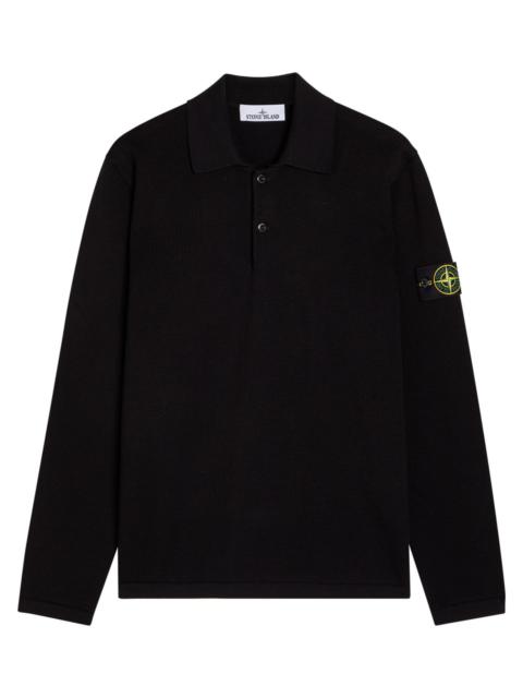 Stone Island Stone Island Knit Cotton Polo Shirt