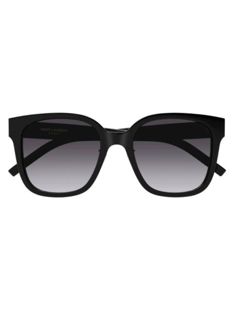 SAINT LAURENT Saint Laurent Monogram Grey Square Ladies Sunglasses SL M105/F 006 55