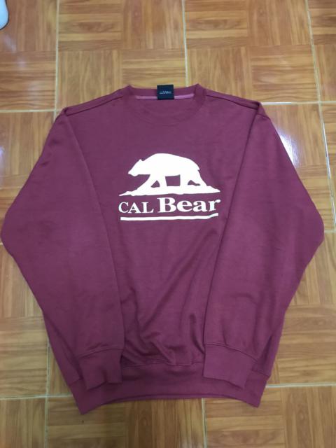 Other Designers Vintage - Cal bear Usa Fleece Sweatshirt Big Logo