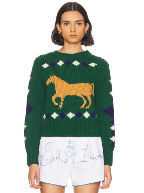 BODE Diamond Corral Sweater