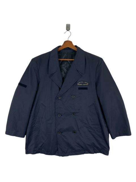 VINTAGE YOHJI YAMAMOTO RAILWAY COMPANY DOUBLE BREAST COAT