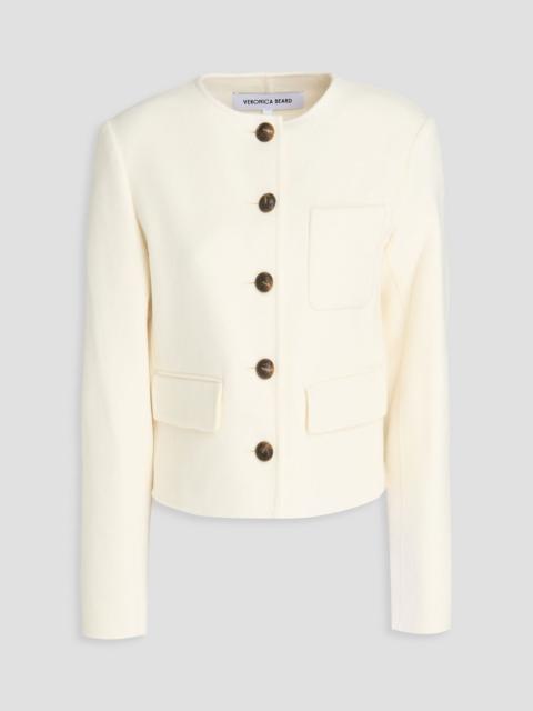 VERONICA BEARD Lyssa wool-blend felt jacket