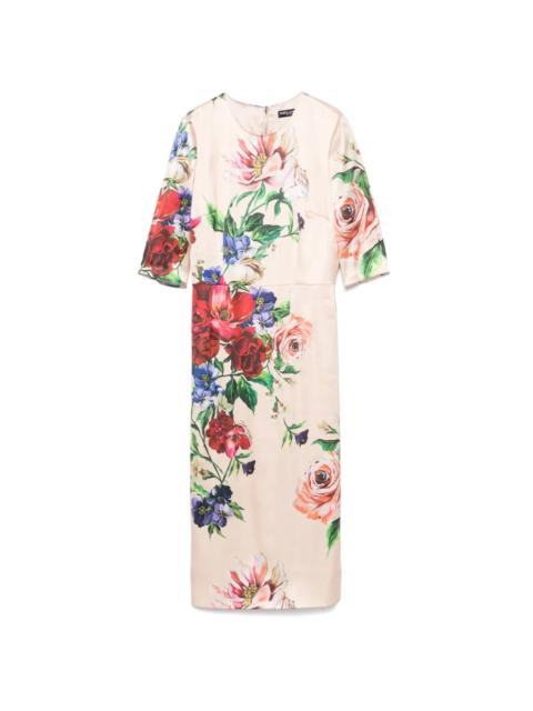 Dolce & Gabbana FLORAL PRINT DRESS