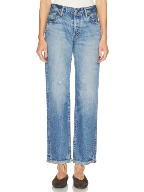 MOUSSY VINTAGE Dorchester Straight Leg Jeans