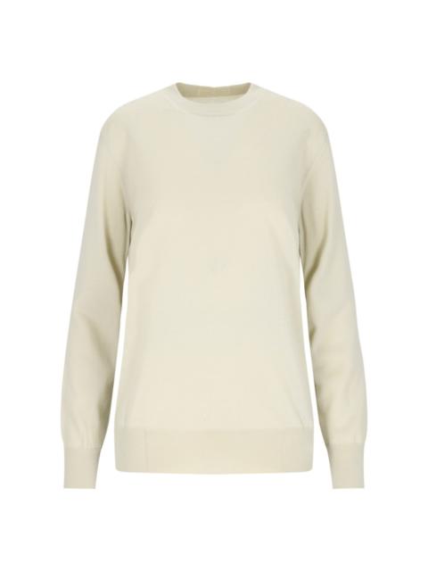 Jil Sander MERINO WOOL CREW NECK SWEATER