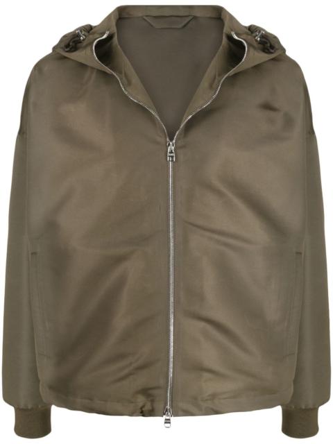 Alexander McQueen Blake Illustration hooded jacket
