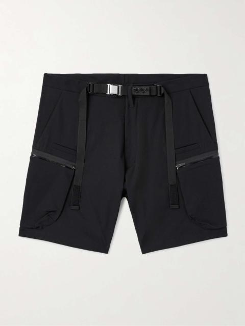 SP57-DS Belted Spiked schoeller® 3XDRY® Dryskin™ Cargo Shorts