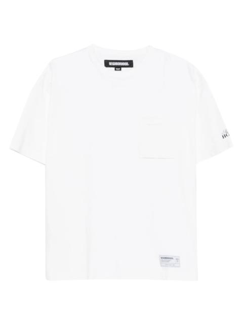 NEIGHBORHOOD logo-patch T-shirt