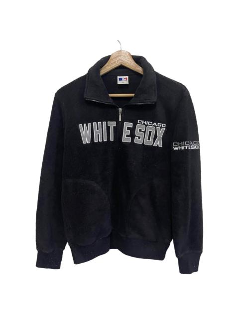 Other Designers Vintage - 💥 MLB Chicago White Sox Fleece Halfzip Sweatshirt