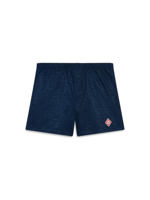 CASABLANCA Monogram Jacquard Swim Shorts