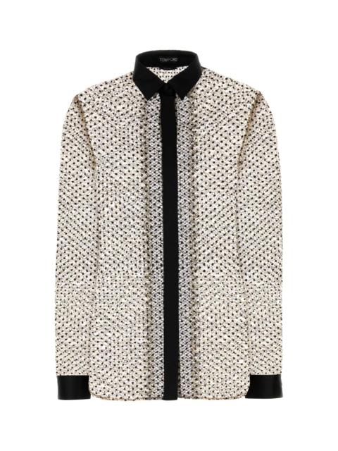TOM FORD Tom Ford Women Printed Lace Shirt