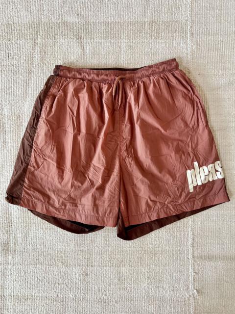 Other Designers PLEASURES 2-TONE NYLON SHORTS