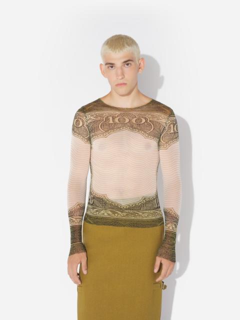 Jean Paul Gaultier RE-EDITION - THE GREEN CARTOUCHE TOP