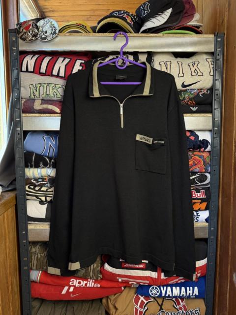 VERSACE Versace Jeans Couture VJC 1/3 Half Zip Sweater Pull Jumper