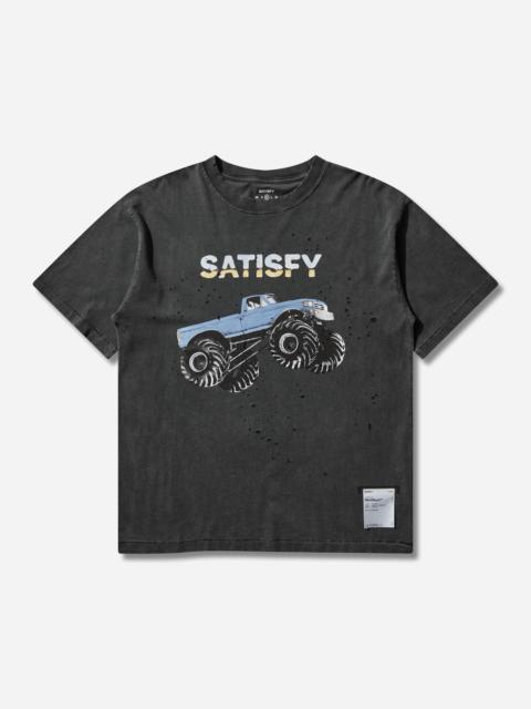 SATISFY Men's MothTech T-Shirt Aged Black