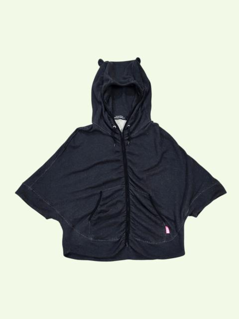 Other Designers mercibeaucoup - Dolman Sleeve Bear Hood Boxy Batwing Sweatshirts