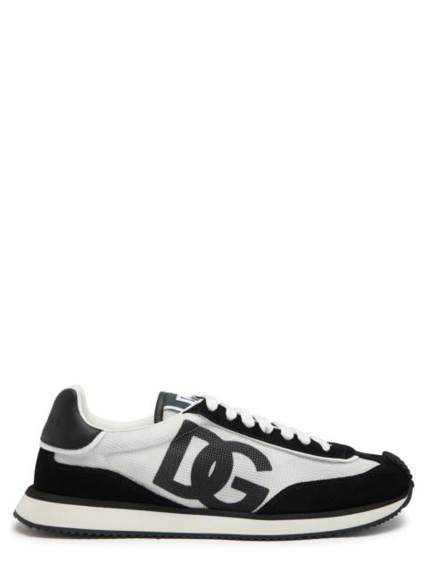 Dolce & Gabbana Runner Panelled Mesh Sneakers