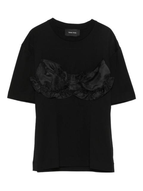 Simone Rocha Patchwork Frill Bust Detail T-Shirt