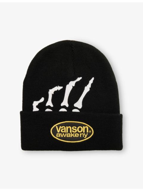 AWAKE NY Vanson Bones Knitted Beanie
