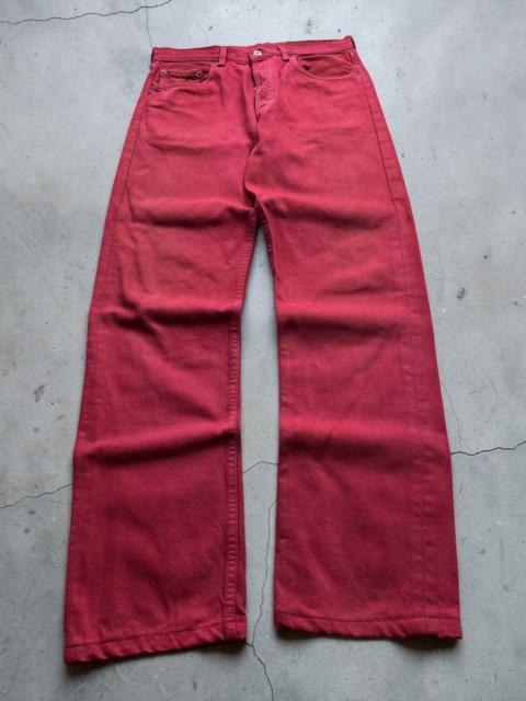 Levi's Vintage 90s Levi’s 550 Distressed Mud Denim Jeans Straight