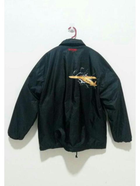 Vintage - Vtg Mise Au Green bomber made in France embroidery big logo