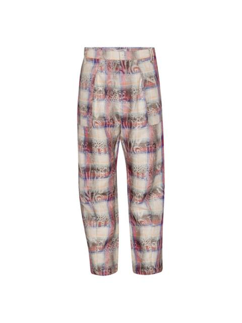 HENRIK VIBSKOV RAZOR PANTS - 8 ARM CHECK CHARM